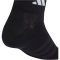 adidas Thin&Light Sportswear fekete bokazokni 3 pár