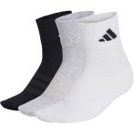 adidas Thin&Light Sportswear színes bokazokni 3 pár