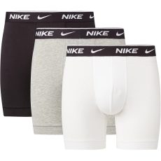 Nike Brief fekete/szürke/fehér férfi boxer alsónadrág 3 darab