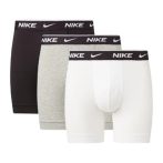 Nike Brief 3 fekete/fehér férfi boxer alsónadrág 3 darab