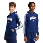   adidas Codes Collegiate Graphic sötétkék gyerek kapucnis pulóver