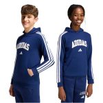   adidas Codes Collegiate Graphic sötétkék gyerek kapucnis pulóver