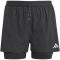 adidas Adi365 Climacool+ 4 zsebes 2 az 1-ben női futónadrág