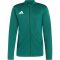 adidas Entrada 26 cipzáras sötétzöld férfi tréning felső