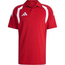 adidas Tiro 26 League pamut piros férfi galléros póló