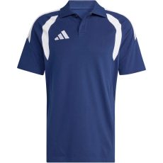 adidas Tiro 26 League pamut sötétkék férfi galléros póló