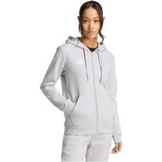  adidas Entrada 26 pamut kapucnis szürke női szabadidő felső