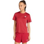 adidas Essentials 3-Stripes piros női edzőpóló