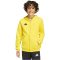 adidas Entrada 26 pamut kapucnis sárga gyerek szabadidő felső