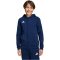 adidas Entrada 26 pamut kapucnis sötétkék gyerek szabadidő felső