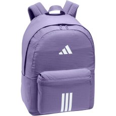 adidas Essentials 3 csíkos lila hátizsák
