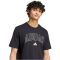 adidas Collegiate Lineage Graphic pamut fekete férfi póló