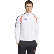 adidas Tiro 26 League negyedcipzáras hosszú ujjú fehér/színes férfi póló