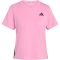 adidas Essentials 3-Stripes rózsaszín női edzőpóló
