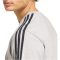 adidas Essentials 3 csíkos pamut szürke férfi póló