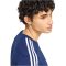 adidas Essentials 3 csíkos pamut sötétkék férfi póló