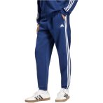    adidas Essentials 3 csíkos pamut sötétkék férfi szabadidőnadrág