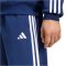  adidas Essentials 3 csíkos pamut sötétkék férfi szabadidőnadrág