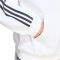 adidas Essentials 3 csíkos kapucnis fehér férfi szabadidő felső