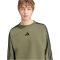 adidas Essentials 3 csíkos pamut férfi pulóver adidas Essentials 3 csíkos pamut férfi pulóver