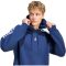 adidas Essentials 3 csíkos kapucnis sötétkék férfi pulóver