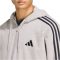 adidas Essentials 3 csíkos pamut szürke férfi szabadidő felső