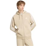    adidas Essentials 3 csíkos pamut bézs férfi szabadidő felső