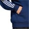adidas Essentials 3 csíkos pamut sötétkék férfi szabadidő felső