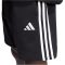 adidas Essentials 3 csíkos fekete férfi szabadidő rövidnadrág
