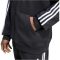 adidas Essentials 3 csíkos pamut fekete férfi szabadidő felső