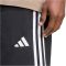 adidas Essentials 3 csíkos pamut fekete/fehér férfi szabadidő rövidnadrág adidas Essentials 3 csíkos pamut fekete/fehér férfi szabadidő rövidnadrág