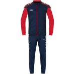   Jako Performance sötétkék/piros/sötétkék tréningruha garnitúra