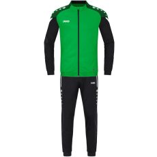  Jako Performance zöld/fekete gyerek tréningruha garnitúra