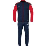   Jako Performance sötétkék/piros/sötétkék gyerek tréningruha garnitúra