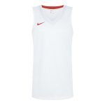 Nike Team fehér/piros junior kosárlabda trikó