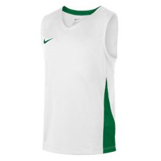 Nike Team fehér/zöld junior kosárlabda trikó
