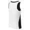 Nike Team fehér/fekete kétszínű junior kosárlabda trikó