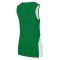 Nike Team fehér/zöld kétszínű női kosárlabda trikó