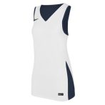   Nike Team fehér/sötétkék kétszínű női kosárlabda trikó