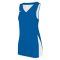 Nike Team fehér/kék kétszínű női kosárlabda trikó
