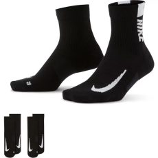  Nike multipiler fekete unisex boka futózokni 2 pár