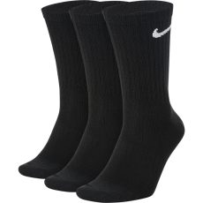 Nike Everyday Lightweight Crew fekete férfi edzőzokni 3 pár