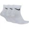 Nike Everyday fehér tréning boka zokni 3 pár