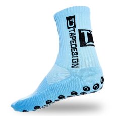 TapeDesign Classic csúszásgátló világoskék zokni