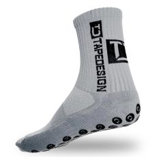 TapeDesign Classic csúszásgátló szürke zokni