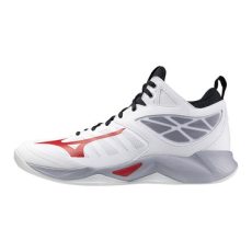 Mizuno Wave Dimension Mid fehér/piros férfi kézilabda cipő