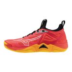 Mizuno Wave Momentum 3 piros kézilabda cipő