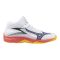 Mizuno Thunder Blade Z Mid fehér/narancssárga férfi kézilabda cipő