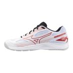 Mizuno Cyclone Speed 4 fehér/piros férfi kézilabda cipő