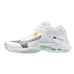   Mizuno Wave Ligthning Z8 Mid fehér/fekete férfi kézilabda cipő